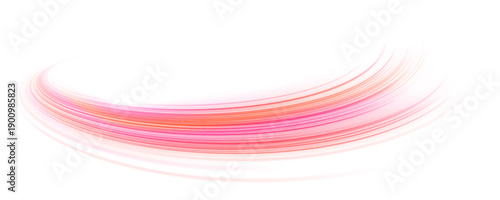 High velocity light streaks crossing dark space with intense glow effect png