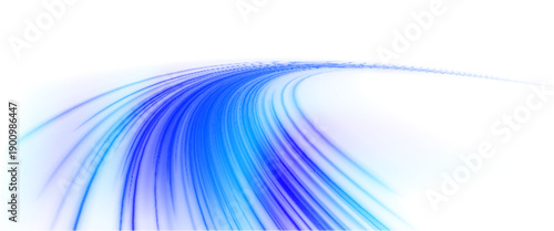 Cosmic light burst with comet trails and colorful radial galaxy background png