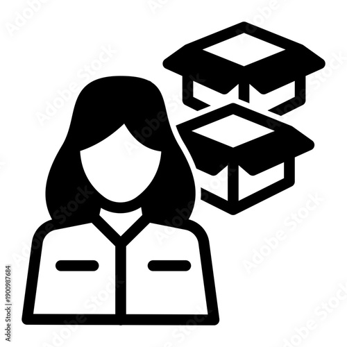 Person or company that delivers messages, packages, or mail on an express basis (Mixed Style)