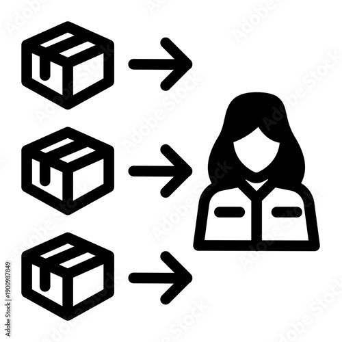 Inventory control method where production is triggered by actual customer demand (Mixed Style)