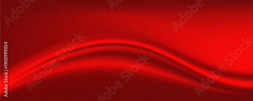 Luxury red satin smooth fabric background. Abstract background luxury red cloth or liquid wave or wavy folds of silk satin background. Red silky fabric. Decoration element for design.