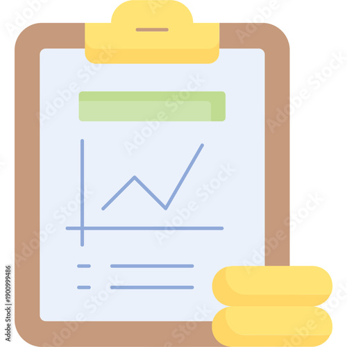 Revenue Report Illustration