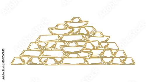 Golden Pyramid Structure