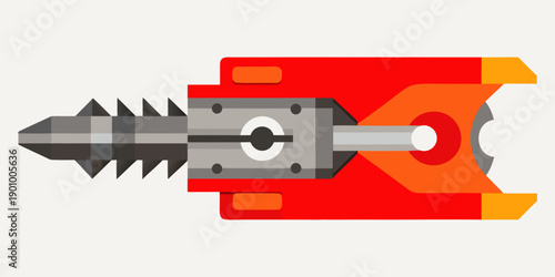 Cutter for parting and grooving channels. Tool with indexable inserts for metal working.