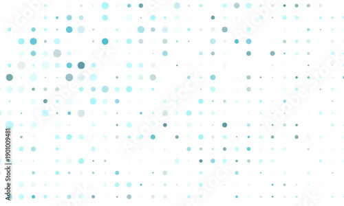 Light BLUE vector layout with circle shapes. Blurred decorative design in abstract style with bubbles. Template for your brand book.