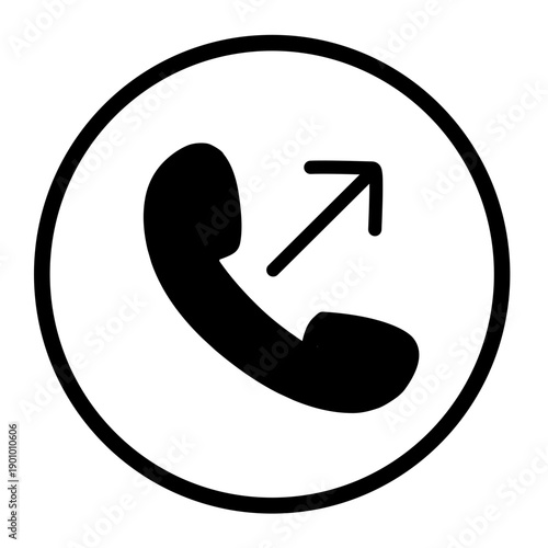 Telephone vector icon