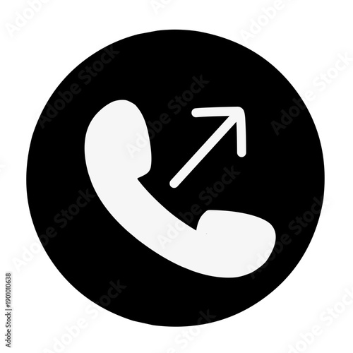 Telephone vector icon