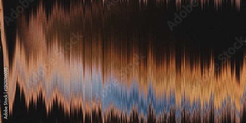 Photos Abstract pixel sorting showing data distortion effect