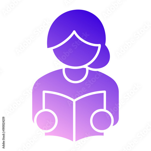 Teacher reading storybook to kids