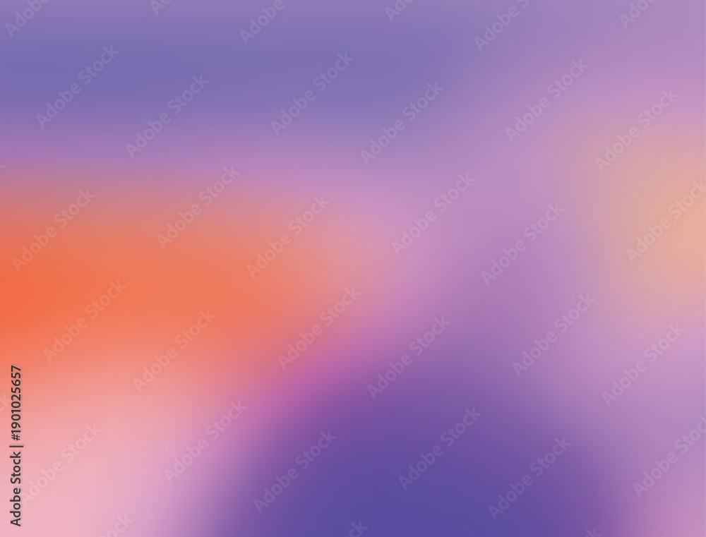 custom made wallpaper toronto digitalVibrant Blurred Orange and Purple Smooth Gradient Background