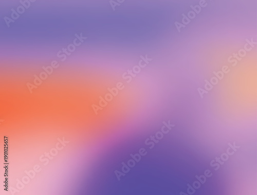 Wallpaper Mural Vibrant Blurred Orange and Purple Smooth Gradient Background Torontodigital.ca