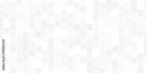 Tiles bathroom seamless pattern. Grey ceramic wall. Kitchen or bathroom interior design. Tiled floor texture. Light square mosaic template. Vector illustration.