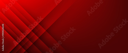 Abstract red background. banner background. colorful, bright red gradation, slash, memphis, modern design. vector illustration. eps 10