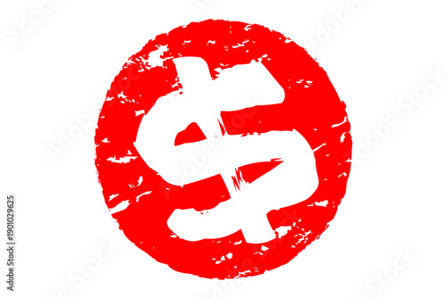 $ - 米国ドル「$（dollar）」のマーク
