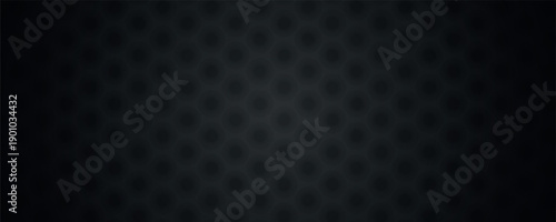 Dark Abstract Circle Background. Black Geometric Circles Minimalist Texture