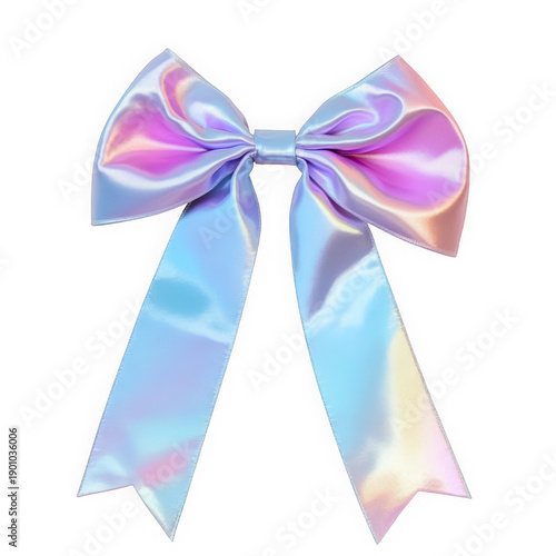 Bow ribbon ornament for 3d chrome y2k and metal icon holographic. Lightning gothic silver for hologram neon tribal and abstract liquid futuristic. Bow graphic sparkle for 3d sticker geometric.