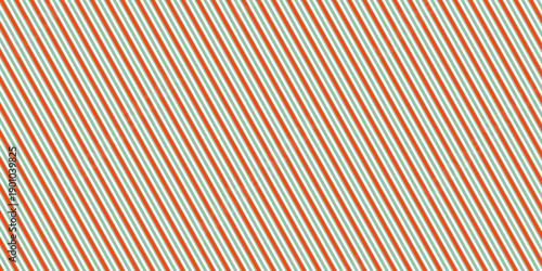 Seamless Christmas candy red stripes pattern. Striped candy cane background. Christmas gift pattern. Winter holiday stripes background.