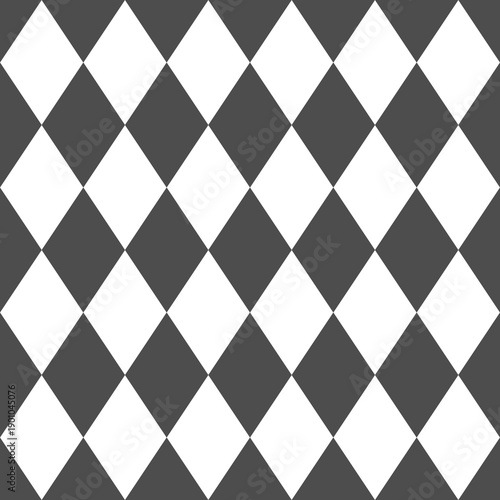 Tile black and white background or vector pattern for seamless decoration wallpaper