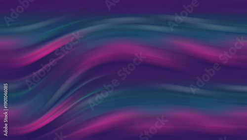 Wallpaper Mural Abstract wavy gradient background with dynamic purple pink and teal flowing lines Torontodigital.ca