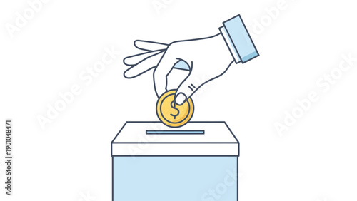 Bright Star Icon on Turquoise Background