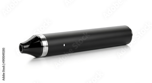 Minimalist High-Tech Cannabis Vape Pen Featuring a Premium Aesthetic and Clean Lines
