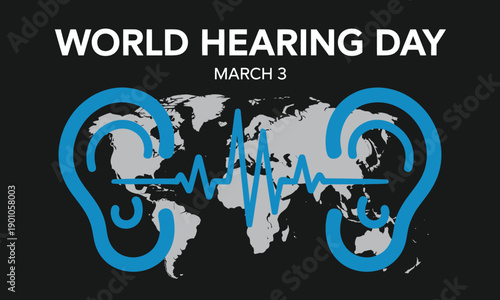 World Hearing Day Awareness Graphic