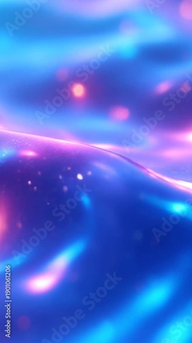 abstract blue background with sparks
