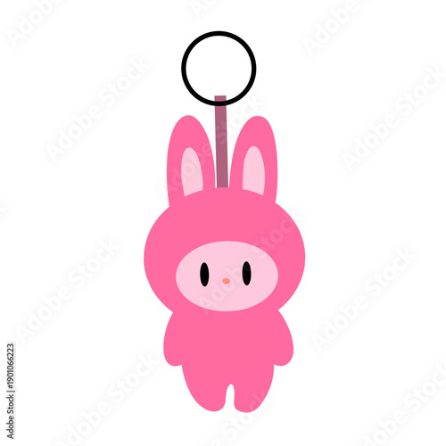 Keychain vector illustration