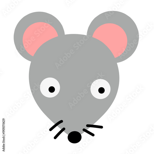 Animal head vector icon