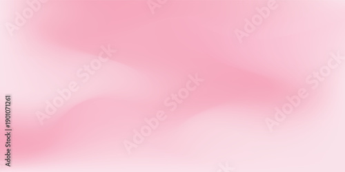 Abstract light pink sakura blossom color background. Vector simple and soft light horizontal backdrop. Blurred gentle gradient. Pastel pink smooth mesh y2k aesthetic. Minimal style. vector eps10