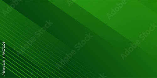 Abstract green sporty background template vector with shiny lines and lights. Green background with strong pattern design.Eps10 vector