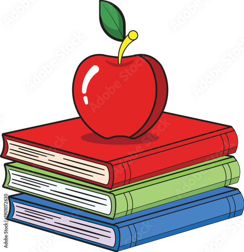 educational book clipart vector design