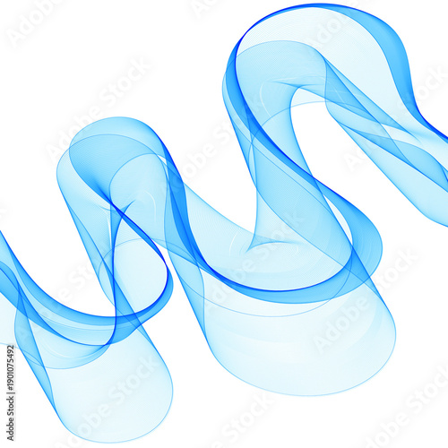 Translucent smoky trail with a sophisticated linear structure.