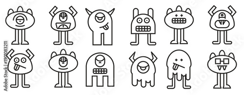  funny monster avatars