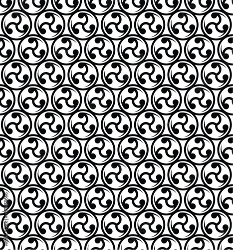 The Orient seamless pattern background
