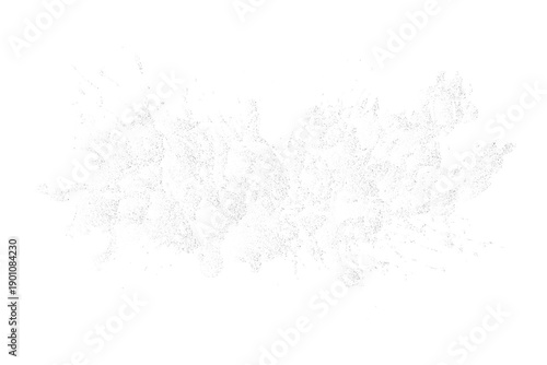 Abstract horizontal cloud silver glitter explosion with thick smoke effect and sparkling particles. png