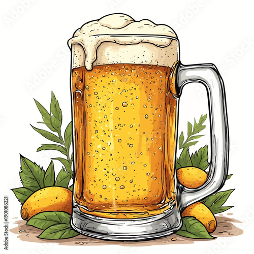 Beer Drink Very Delicious and Cool