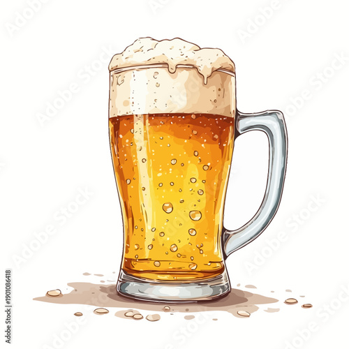 Beer Drink Very Delicious and Cool