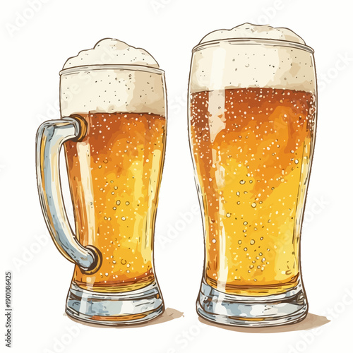 Beer Drink Very Delicious and Cool