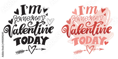 Valentine's Day core. Hand drawn doodle lettering quote about Love. Lettering for t-shirt design, mug print, bag print, clothes fashion. 100% hand drawn vector image.
