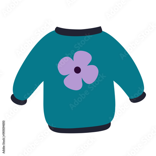 Winter sweater vector