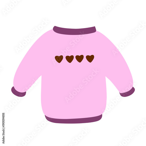 Winter sweater vector