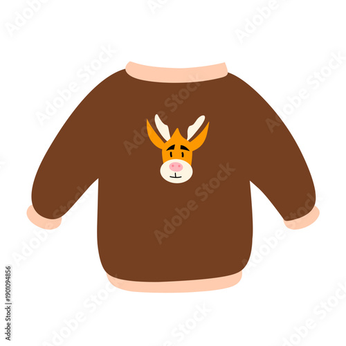 Winter sweater vector