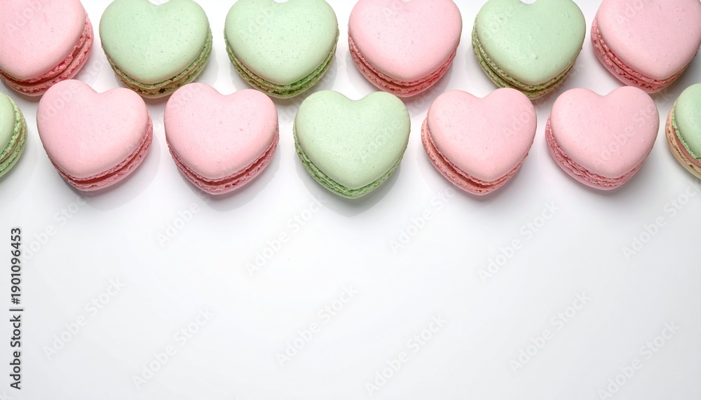 Fototapeta premium Macaron Heart