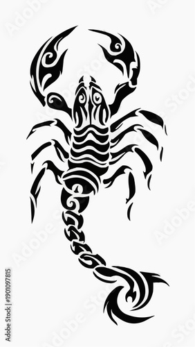 scorpion tattoo set