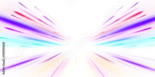 Golden curved neon lines twist across dark transparent background. Motion trails convey speed, energy, and futuristic dynamics. Perfect PNG for sci-fi banners or posters.