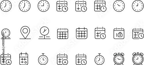 Schedule & Reminder Manual Design Pack  Calendar Views, Time Tracking & Planning Flow