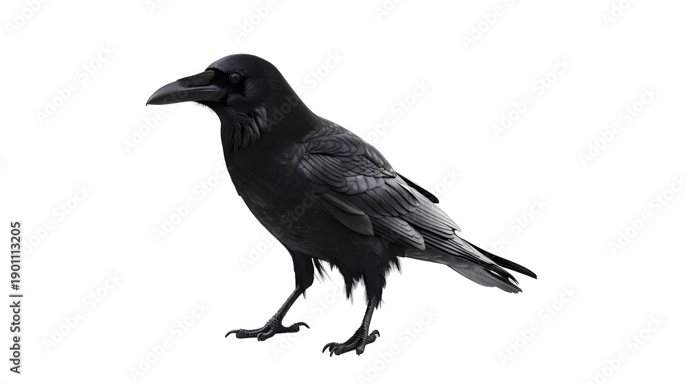 Obraz premium black crow png