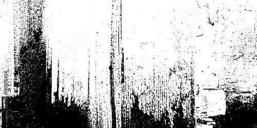 Abstract texture grunge made of diagonal streaks and distressed lines, black ink on a white background. grunge scratch patterns, chaotic linear noise. dirty monochrome pattern of the old worn surface.