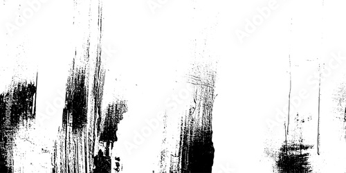 Abstract texture grunge made of diagonal streaks and distressed lines, black ink on a white background. grunge scratch patterns, chaotic linear noise. dirty monochrome pattern of the old worn surface.